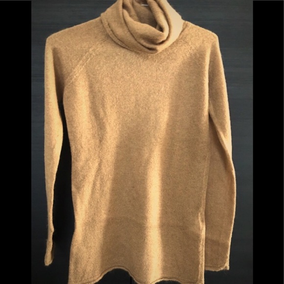zara camel turtleneck